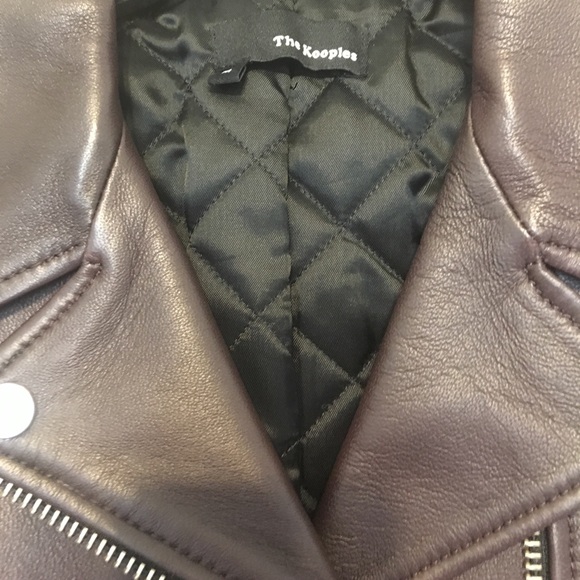 Kooples Leather Biker Jacket - Picture 4 of 8